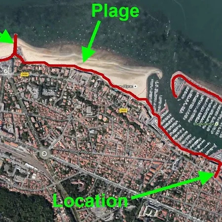 Les Pieds Dans L'eau Аркашон